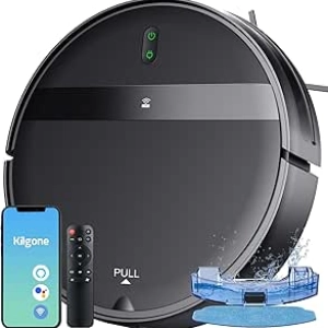 2300Pa Robot Vacuum and Mop Combo with App/Alexa Control - Pet Hair Cleaner