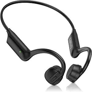 Bone Conduction Headphones Bluetooth 5.4 - Open Ear Wireless Headsets IPX6 Waterproof