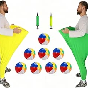 Granny Pants Yard Game - Adult Outdoor Toss Game with Bouncy Balls