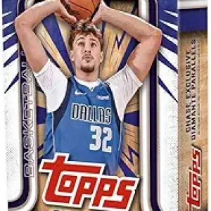 2025-2026 Topps NBA Basketball Trading Card Hanger Box - 59 Cards