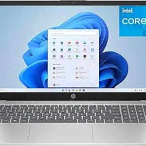 HP 15.6" FHD Laptop - Intel 4-Core, 16GB RAM, 256GB SSD, Windows 11