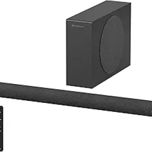 AudioSource 2.1 Soundbar with Wireless Subwoofer, 240W Dolby Atmos, Bluetooth