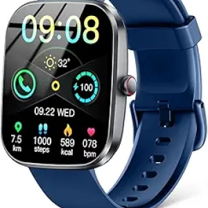 Smart Watch for Men Women - 1.91" HD Fitness Tracker, 110+ Sports Modes, Heart Rate Monitor, IP68 Waterproof