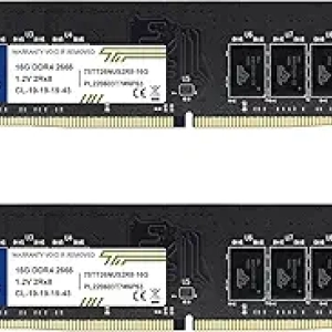 Timetec Elite 32GB DDR4 2666MHz Desktop RAM Kit - 2x16GB UDIMM Memory