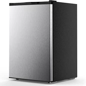 COWSAR 3.0 Cu.ft Upright Freezer - Compact Dorm Freezer with Reversible Door