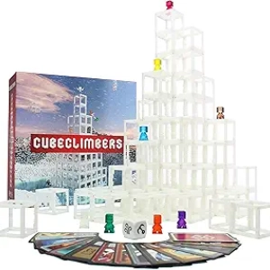 DesignNest CubeClimbers - Magnetic 3D Strategy Board Game for Adults & Kids