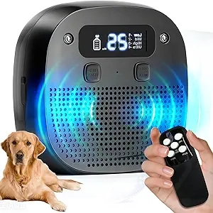 Ultrasonic Dog Barking Control Device with Remote | Anti Bark Silencer Indoor/Outdoor