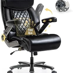 700LBS Heavy Duty Office Chair with 4D Armrest & Airbag Lumbar Support