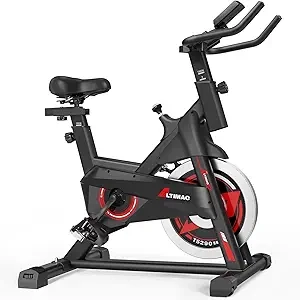 Compact Exercise Bike for Home Cardio | 300 lbs Capacity Stationary Bike
