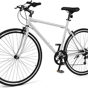 26" Mountain Bike for Men Women Adults | 6-Speed All-Terrain Bicycle with Dual Brakes