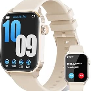 Smart Watch for Women & Men - 120 Sports Modes, 1.83" HD Display, Heart Rate Monitor, IP67 Waterproof