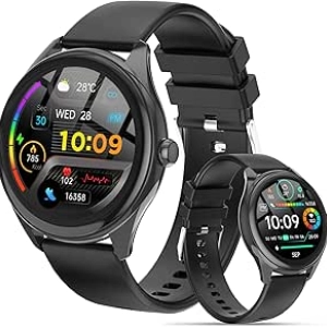 Smart Watch for Women & Men - 120 Sports Modes, Heart Rate Monitor, IP67 Waterproof