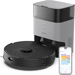 AIRROBO L40+ Robot Vacuum and Mop Combo - 60-Day Self-Empty, 180 Min Runtime